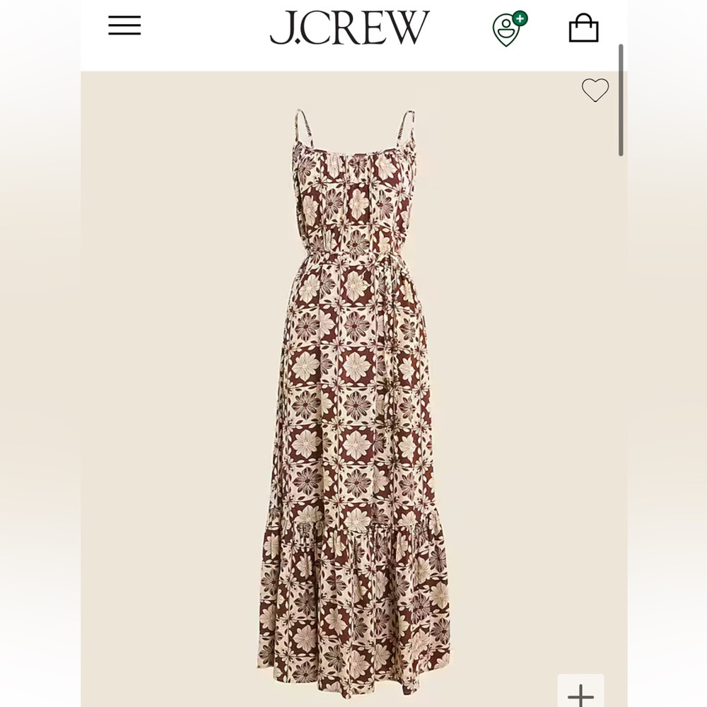 J.Crew Caspia Dress in Vintage Floral